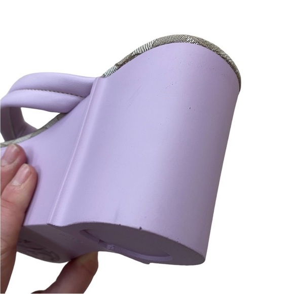 NWT Coach Franki Flip Flop in Violet Size 8 - Picture 12 of 13